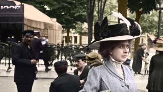 A la recherche des couleurs perdues  Paris en 1900 [upl. by Aohk255]