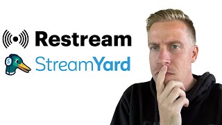 Restream vs StreamYard Differences  Which to Choose [upl. by Nahpets]