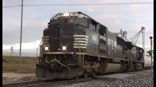 NS SD70ACC 1832 Leading NS 192 in Waynesboro GA 102924 [upl. by Anehsak920]