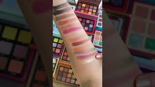 NATASHA DENONA MY DREAM PALETTE SWATCHES [upl. by Nwahsat]