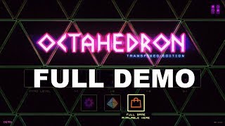 OCTAHEDRON TRANSFIXED EDITION DEMO Complete Walkthrough Gameplay Nintendo Switch [upl. by Noedig]