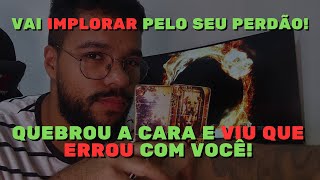 🌞ESSA PESSOA VAI IMPLORAR PELO SEU PERDÃO ELE HOJE TAROT🌞 [upl. by Aihsotal]