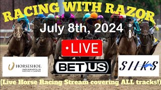 LIVE Horse Racing action handicapping Parx Racing Delaware Park Thistledown and more [upl. by Hazelton]