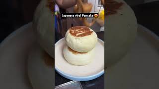 Viral japanese jiggly pancakes dessert foodie japanesefood [upl. by Milas]