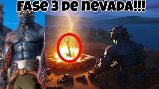 UBICACIÓN DE LA LLAVE SECRETA PARA DESBLOQUEAR LA FASE 3 DE LA SKIN DE NEVADA DE FORTNITE Ju Ya [upl. by Oniskey971]