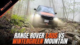 Testing Project L405 our V8 Supercharged Range Rover on Wintergreen Mountain [upl. by Odoric762]