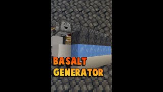 SIMPLE Basalt Generator Minecraft 120 [upl. by Goodkin]