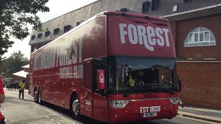 Crystal Palace v Nottingham Forest 🚌 having just dropped of Steve Cooper amp his players at Selhurst [upl. by Ronen]