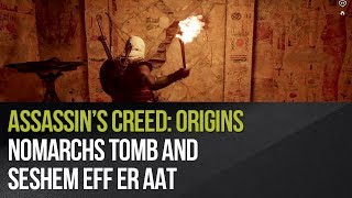 Assassins Creed Origins  Tomb of Khufu Walkthrough amp Location Great Pyramid of Giza Tomb [upl. by Mcintyre]