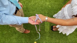 How to Tie a Handfasting Knot Like an Expert [upl. by Cassandry]