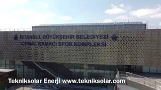 Cemal Kamacı Spor Kompleksi güneş enerji sistemi [upl. by Angeli]