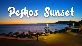 Pefkos Sunset [upl. by Malva]