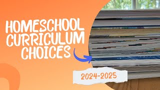 1st Grade amp Preschool  20242025 Homeschool Curriculum Choices [upl. by Winer999]