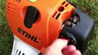 Stihl Fs90r Cold Start and Review [upl. by Adriano]