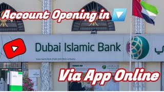 How to open bank account in Dubai Islamic online [upl. by Sirovaj184]