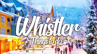 Things To Do In Whistler In Winter [upl. by Dwight]