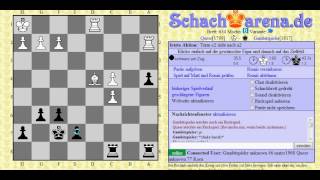 lets play Schach 3 mal Blitzschach mit zweimal Zeitnot [upl. by Etnahsa245]