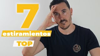 7 estiramientos en 10 MINUTOS para aliviar el DOLOR de ESPALDA [upl. by Godber321]