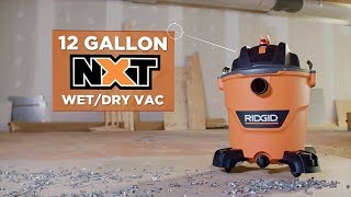 RIDGID Vacuums HeadtoHead 12 Gallon NXT [upl. by Ahseki129]