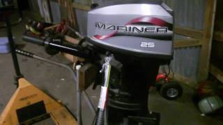 25hp Mariner Outboard [upl. by Dachy]