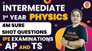 4 Marks Sure Shot Questions in 1st Year Physics  IPE Exam  AP amp TS  Ramadevi Mam [upl. by Ibloc]