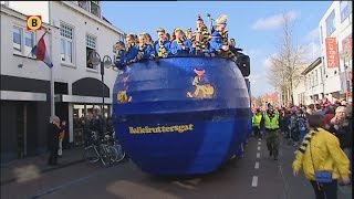 Schaatsster Ireen Wüst gehuldigd tijdens carnaval in Goirle [upl. by Hegarty]