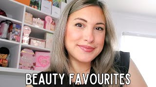 My Current Beauty Favourites  Makeup Skin Body [upl. by Gabbi606]