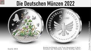 Die Deutschen Münzen 2022 [upl. by Ariana928]