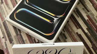 Unboxing IPad Pro M4 e Apple Pencil Pro [upl. by Sperling]