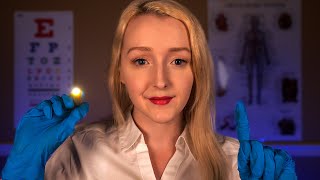 ASMR Detailed Eye Exam  Light Triggers Medical [upl. by Adaran815]