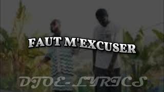 Abou Debeing Ft Dadju  Faut mexcuser LyricsParoles [upl. by Alburga]