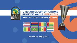 U20 AFRICA CUP OF NATIONS QUALIFIERS WAFU A LIBERIA 2024 GUINEA BISSAU VS GUINEA [upl. by Feigin661]