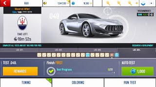 Asphalt 8 Maserati Alfieri 4th Lab 12 [upl. by Atived]