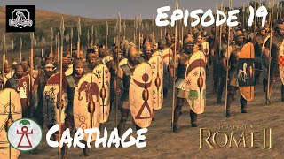 Carthage Total War Rome II Ep 19 Victory With A Great Cost [upl. by Dnalerb]