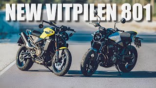 2025 Husqvarna Vitpilen 801 LAUNCHED  New Middleweight Cafe Racer [upl. by Neelasor]