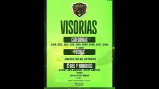 Visorias Club Bravos de Juárez futbol visorias fuerzasbásicas [upl. by Eirelam]