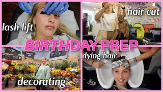 everything i did to prepare for my birthday [upl. by Raff]