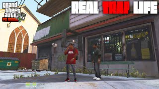 GTA 5 Mods  Real Trap Life Episode 7  Trappin with Lamar Davis For A Day [upl. by Anahsed873]