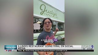 Galesburg Restaurant Going Viral on Social Media [upl. by Aleiram]