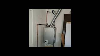 Noritz tankless water heater install noritzamerica milwaukeetools rigidtools knipextools [upl. by Koss]