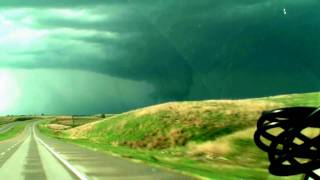 Tornadic Supercell with brief Tornado  Washington KS  April 29 2010 [upl. by Bellis938]