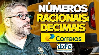 Concurso dos Correios  Matemática da Banca IBFC  Aula Números Decimais [upl. by Durand]