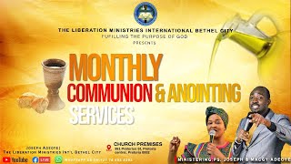 MONTHLY COMMUNOIN ANOINTING SERVICES amp DAY 33 MFampPP  SUN 031124TOPIC CAPACITY OF THE LORD [upl. by Gonta]