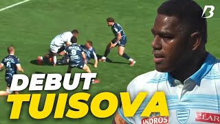 Josua Tuisovas Racing 92 Debut Performance against Bayonne 2024 [upl. by Ingar266]