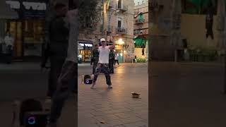 Street dancer in Jerusalem [upl. by Peh]