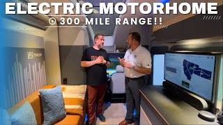 Tour Thor’s NEW ELECTRIC RV — 300 Mile Range in the RV of the Very Near Future [upl. by Anivram955]