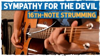 quotSympathy For The Devilquot Guitar Tutorial for Late Beginners E D A B7 [upl. by Nil816]