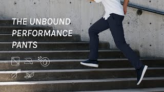 The Unbound Performance Pants Collection [upl. by Nyrret]