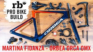 Dream Build I Orbea Orca OMX 2023 I Martina Fidanza I Team CeratizitWNT I Shimano DuraAce 12Speed [upl. by Soren]