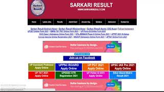 How to Open Original Sarkari Result Website Through Google  SarkariResultCom Original Website [upl. by Ailey]